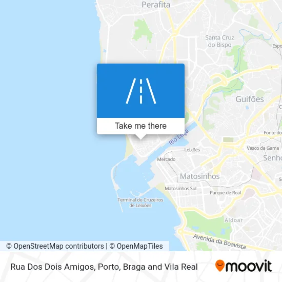 Rua Dos Dois Amigos map