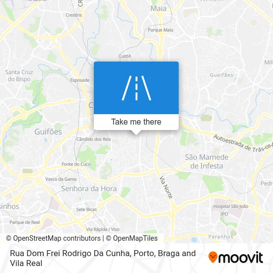 Rua Dom Frei Rodrigo Da Cunha map