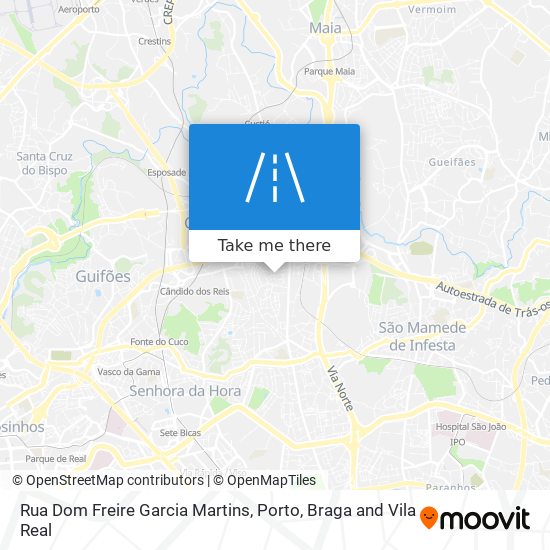 Rua Dom Freire Garcia Martins map