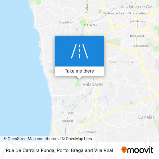 Rua Da Carreira Funda map