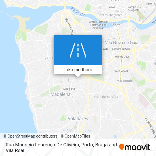 Rua Maurício Lourenço De Oliveira map