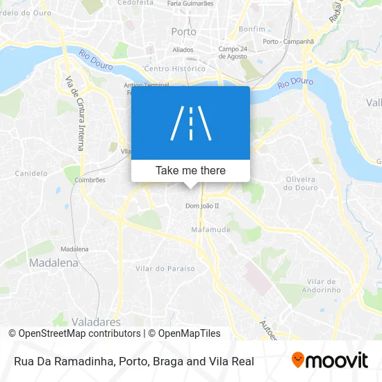 Rua Da Ramadinha map