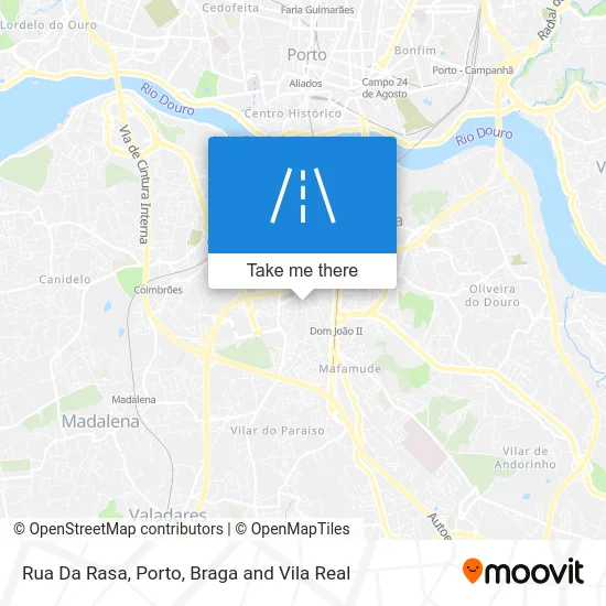 Rua Da Rasa map