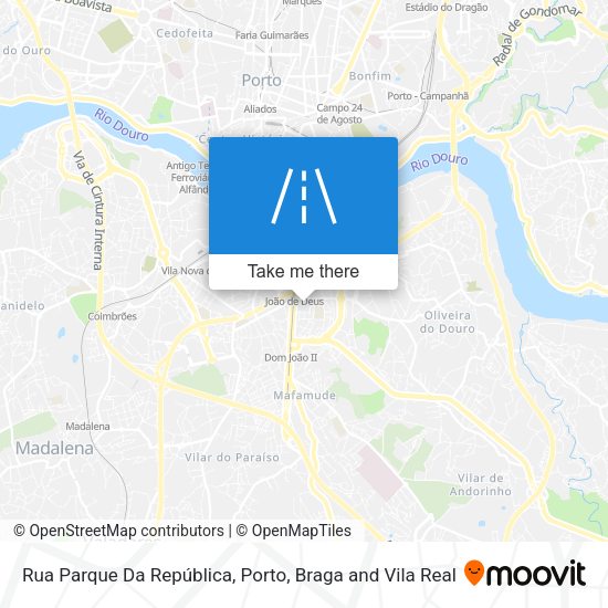 Rua Parque Da República map
