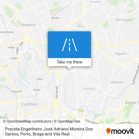 Praceta Engenheiro José Adriano Moreira Dos Santos map