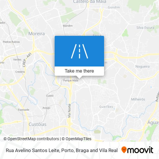 Rua Avelino Santos Leite map