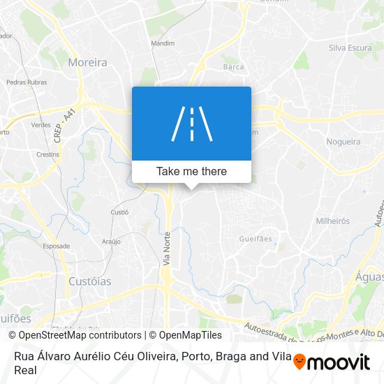 Rua Álvaro Aurélio Céu Oliveira map