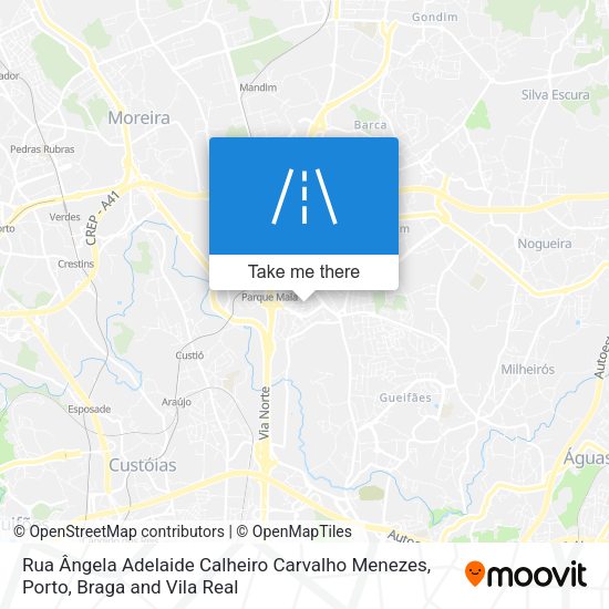 Rua Ângela Adelaide Calheiro Carvalho Menezes map