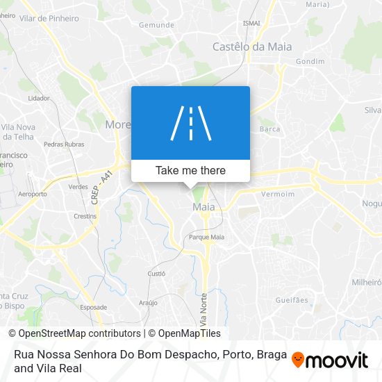 Rua Nossa Senhora Do Bom Despacho mapa