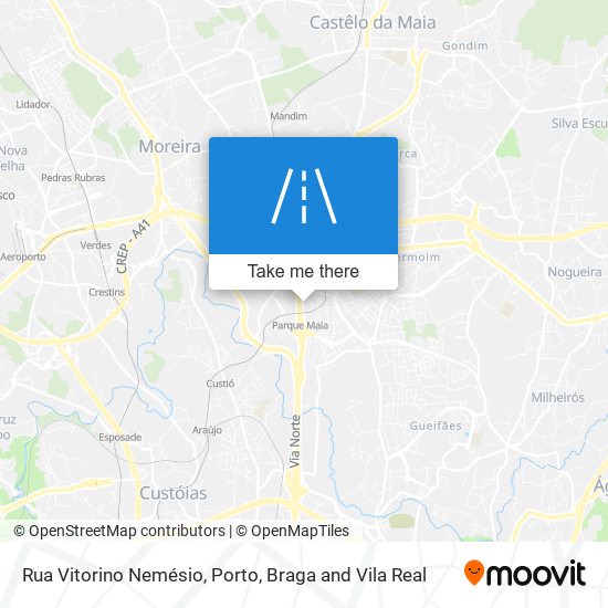 Rua Vitorino Nemésio map