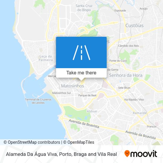 Alameda Da Água Viva map