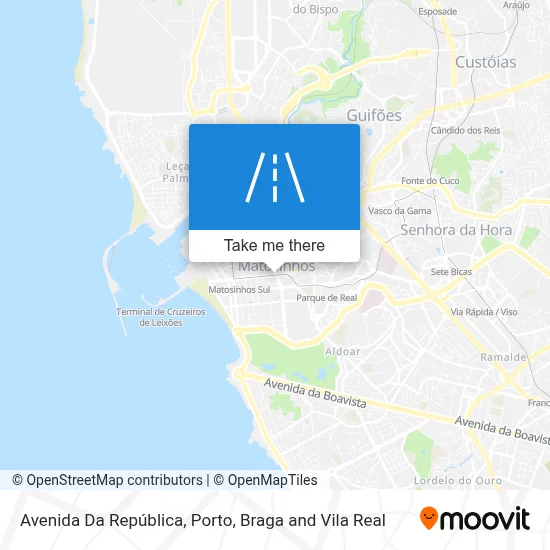 Avenida Da República map