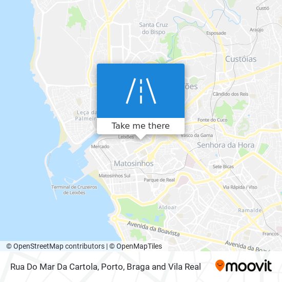Rua Do Mar Da Cartola map