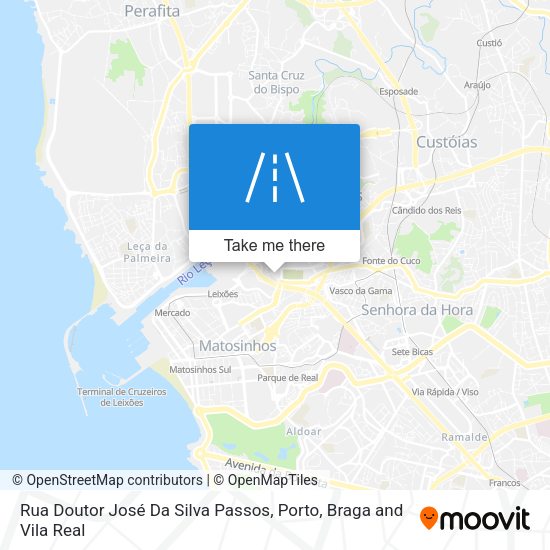 Rua Doutor José Da Silva Passos mapa