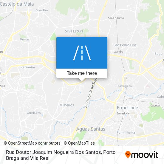 Rua Doutor Joaquim Nogueira Dos Santos map