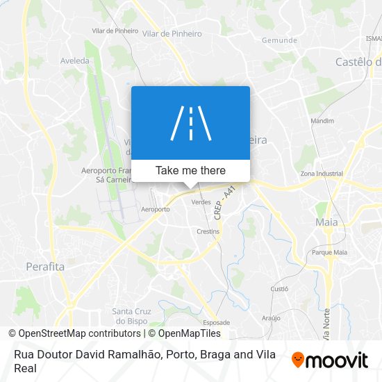 Rua Doutor David Ramalhão map