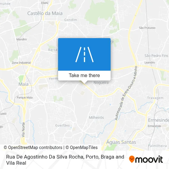 Rua De Agostinho Da Silva Rocha map