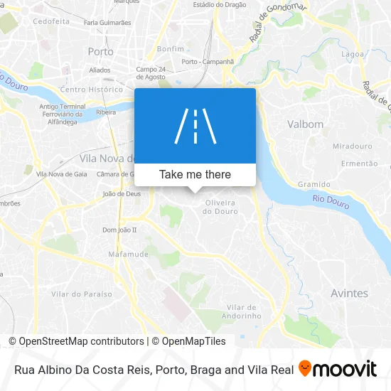 Rua Albino Da Costa Reis map