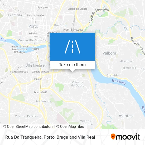 Rua Da Tranqueira map