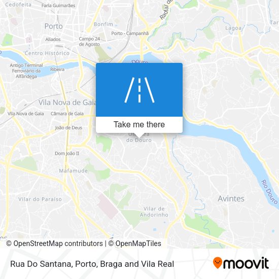 Rua Do Santana mapa