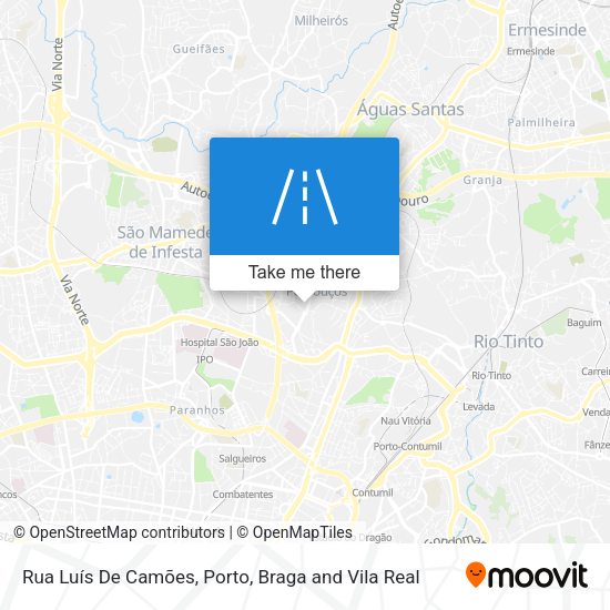 Rua Luís De Camões map