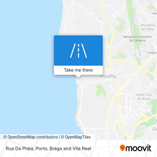Rua Da Praia map