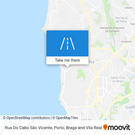 Rua Do Cabo São Vicente map