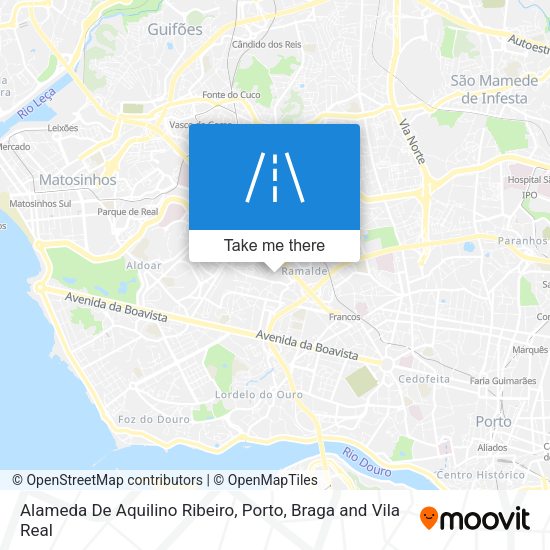 Alameda De Aquilino Ribeiro mapa