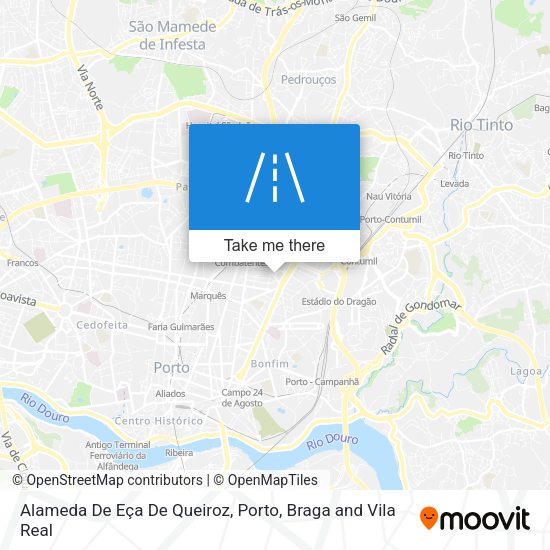 Alameda De Eça De Queiroz map