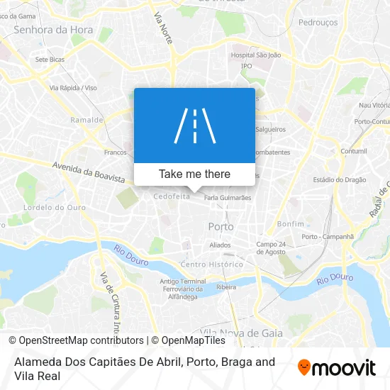 Alameda Dos Capitães De Abril map