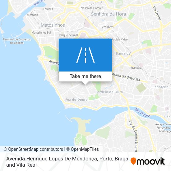 Avenida Henrique Lopes De Mendonça mapa