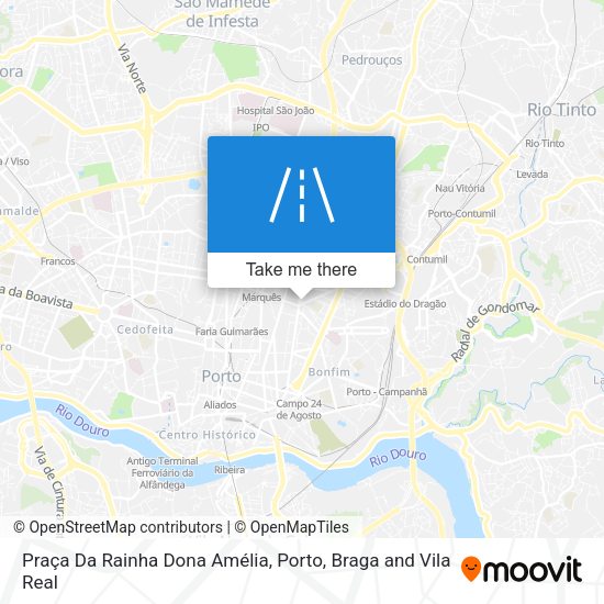 Praça Da Rainha Dona Amélia map