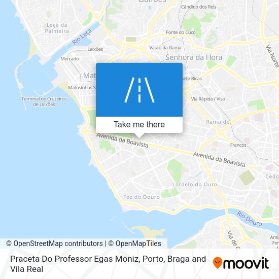 Praceta Do Professor Egas Moniz map