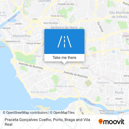 Praceta Gonçalves Coelho mapa