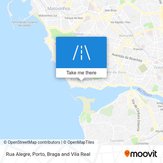 Rua Alegre map