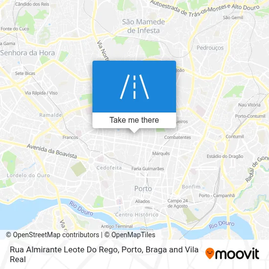 Rua Almirante Leote Do Rego map