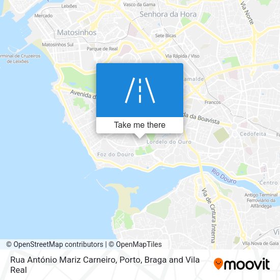 Rua António Mariz Carneiro map