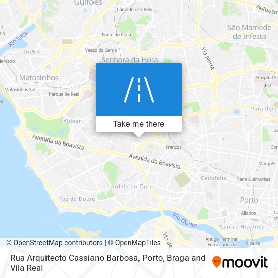 Rua Arquitecto Cassiano Barbosa map
