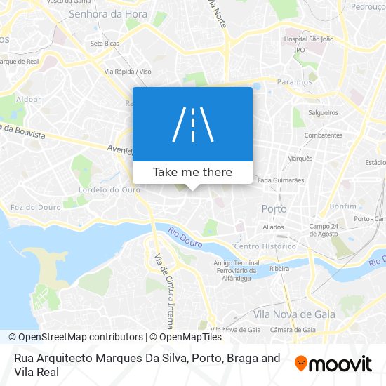 Rua Arquitecto Marques Da Silva map