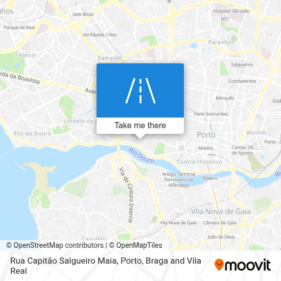 Rua Capitão Salgueiro Maia map
