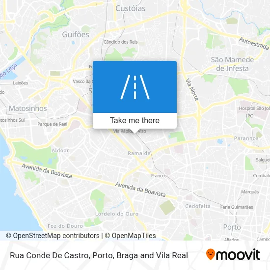 Rua Conde De Castro map