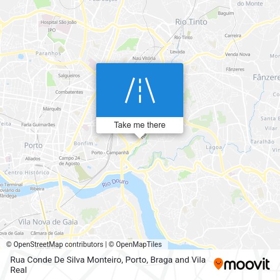 Rua Conde De Silva Monteiro map