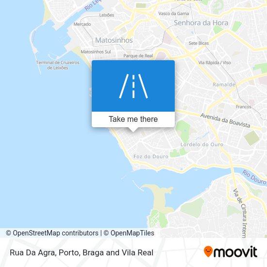 Rua Da Agra map