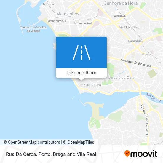 Rua Da Cerca map