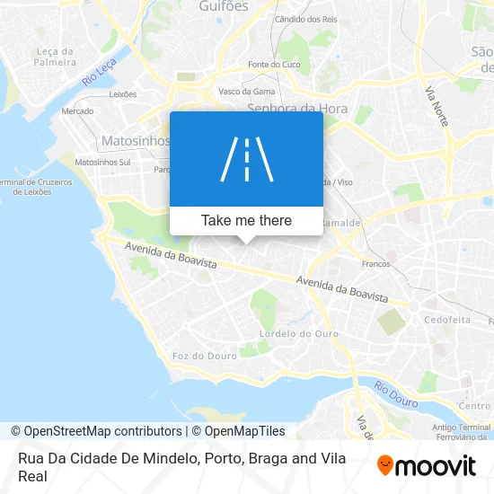 Rua Da Cidade De Mindelo map