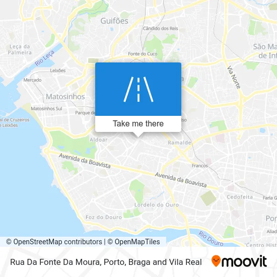 Rua Da Fonte Da Moura map