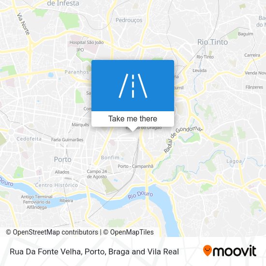 Rua Da Fonte Velha map