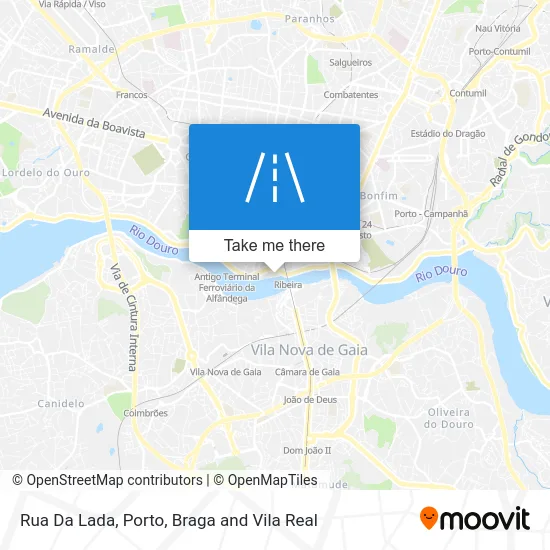 Rua Da Lada map