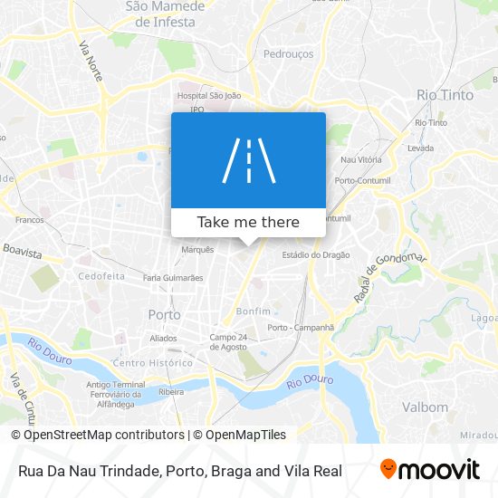 Rua Da Nau Trindade map