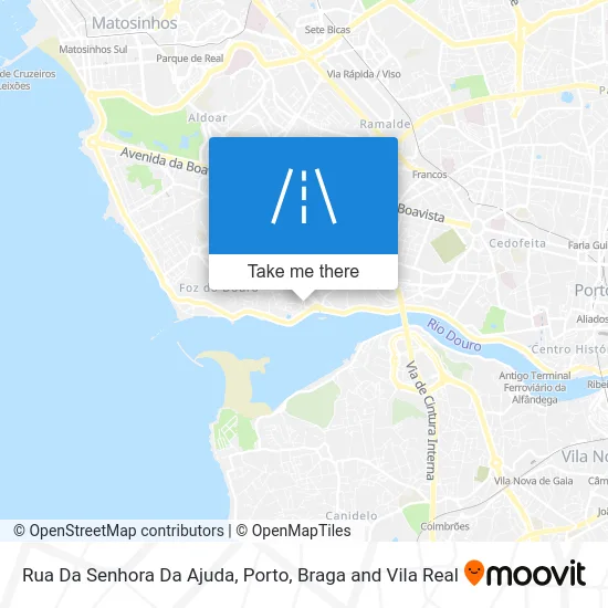 Rua Da Senhora Da Ajuda map